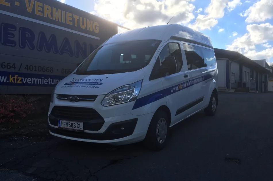 KFZ-Vermietung Hermann Ford Transit Custom mit Hochdach